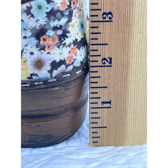 Sanita Danish Design Women's 39 (US 8.5-9) Multicolor Floral Print Fabric Clog - Picture 4 of 10